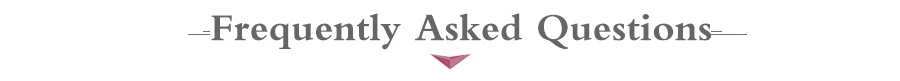 Frequently Asked Questions