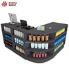 high quality supermarket cashier design round checkout counter