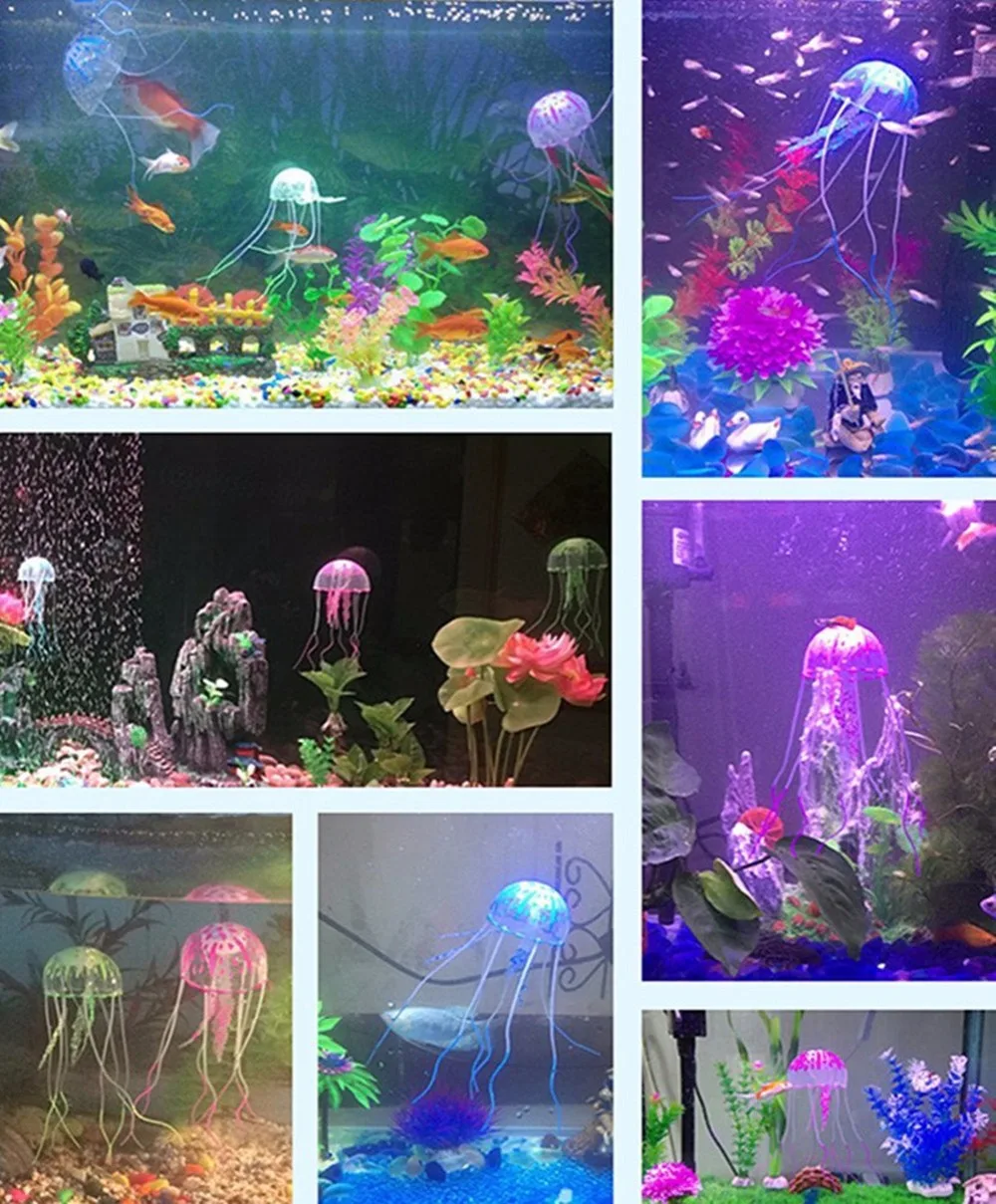 Aquarium Jellyfish Ornaments  (1)_