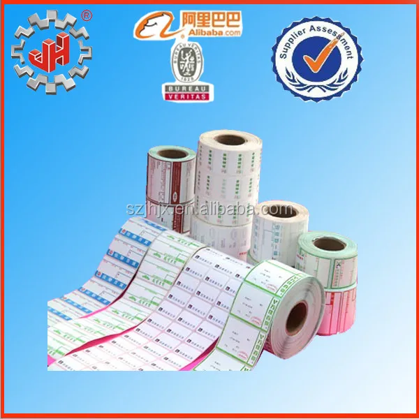 Custom Roll Printed Self Adhesive Cosmetic Sticker Label