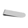 Yiwu Aceon Stainless Steel Hand Polished Flat Blank metal money clip