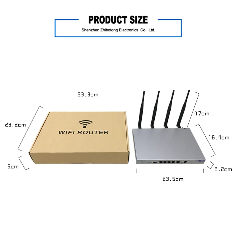 4G 3G Hot Selling Openwrt 10 100 1000Mbs 1000 Meter Range Wireless Ac Wifi Router 192.168.1.1 Zbtwg3526