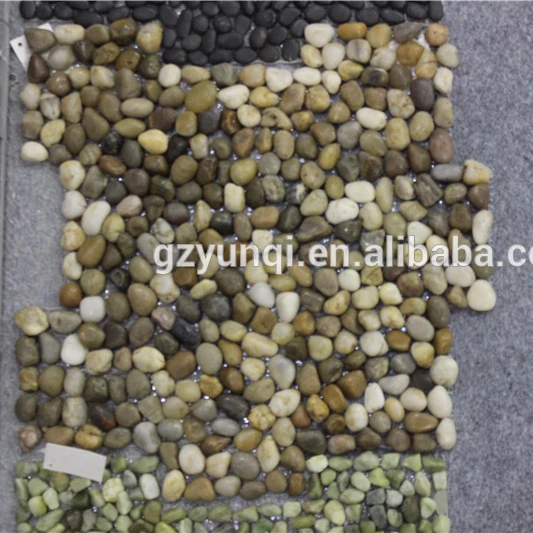 Decorative Garden Marble Machine Made Pebble Stone Tumbled Gravel