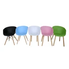 Chair Garden Chair Morden Office Plastic Chair Colorful Garden Plastic Chair