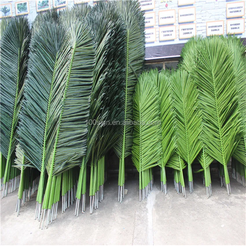 Plastic Artificial Palm Tree Leaves Products For Sales Buy Artificial