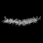 Korean bride wedding crystal tiara hair band tiara High quality handmade hair accessory for girls