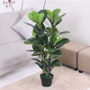 New products custom design green big artificial ficus trees wholesale
