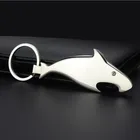 Featured Dolphin Shape Key Chain Beer Bottle Opener Shark Keychain With Diamond