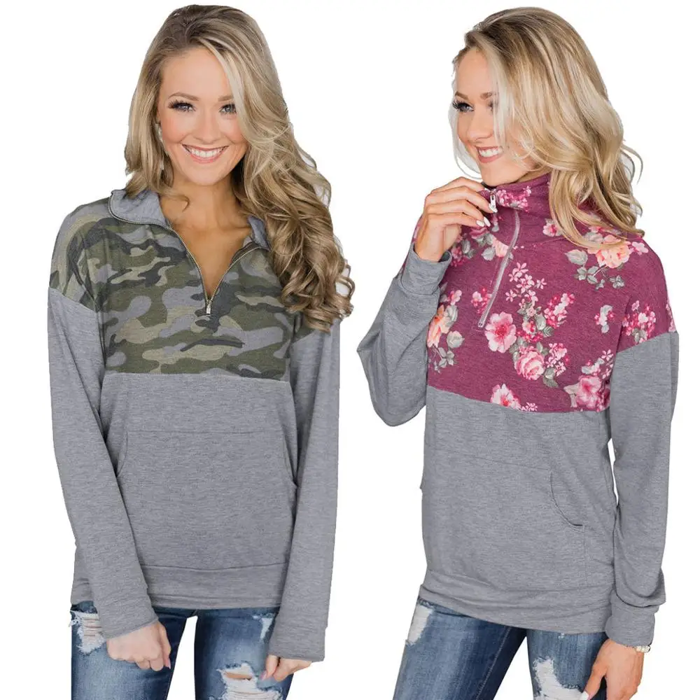 Autumn Women O Neck Tops Camouflage Splice Printed Long Sleeve Shirt Lady Casual Shirt Top
Autumn Women O Neck Tops Camouflage Splice Printed Long Sleeve Shirt Lady Casual Shirt Top