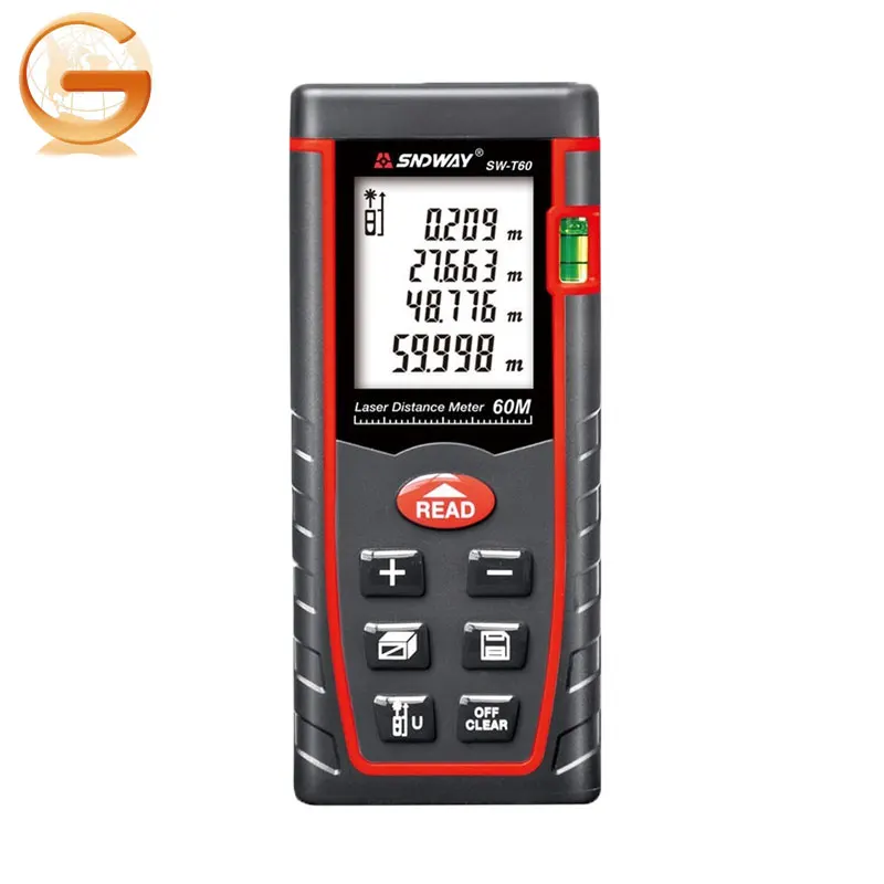 Télémètre laser numérique 60M instrument de mesure portatif FR STOCK