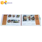 Plastic ring binding printing softcover photo album recipe book menu cook book