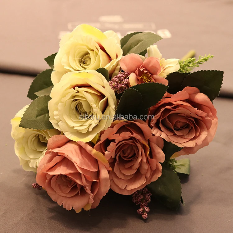 rose artificial flower - buy artificial flower,table wedding de