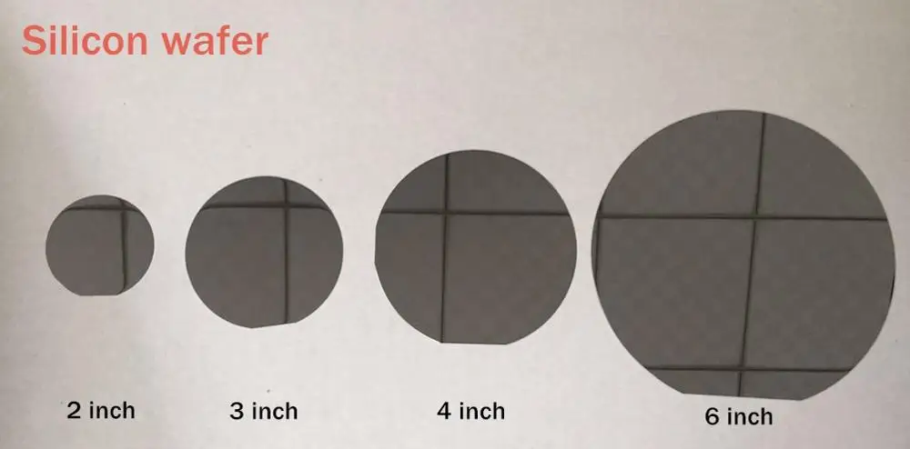 4 inch polished silicon wafer