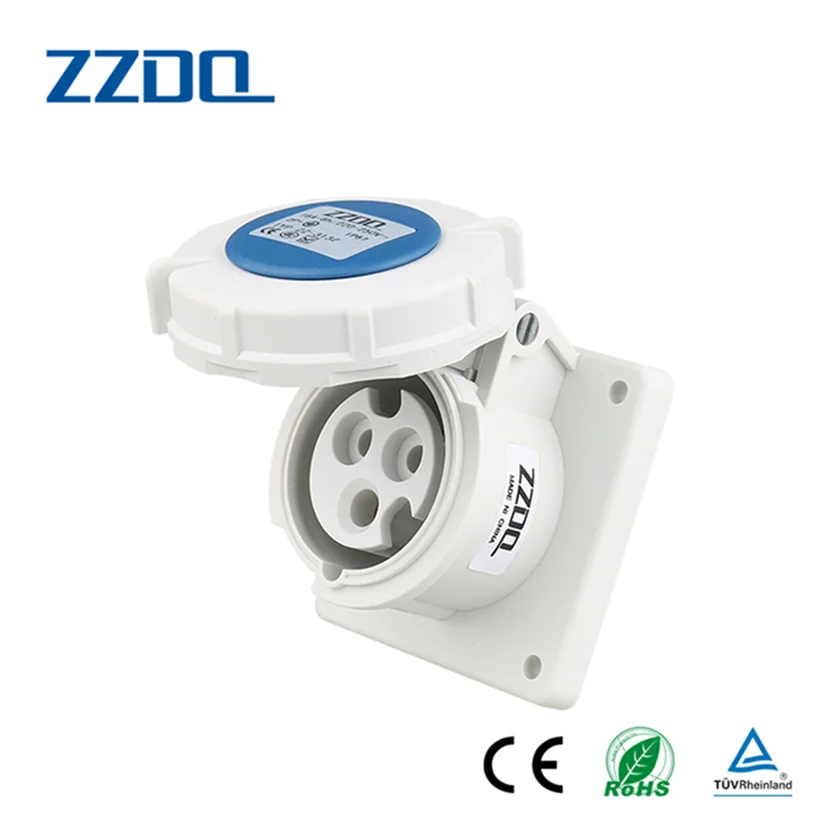China 32 amp iec 60309-2 industrial extension socket