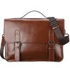 Guangzhou manufacture men leather briefcase, business leather briefcase