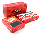 Wholesale Elegant Rectangular Custom Sweet Wedding Gift Package Large Christmas Bulk Empty Metal Cans Candy Tin Box