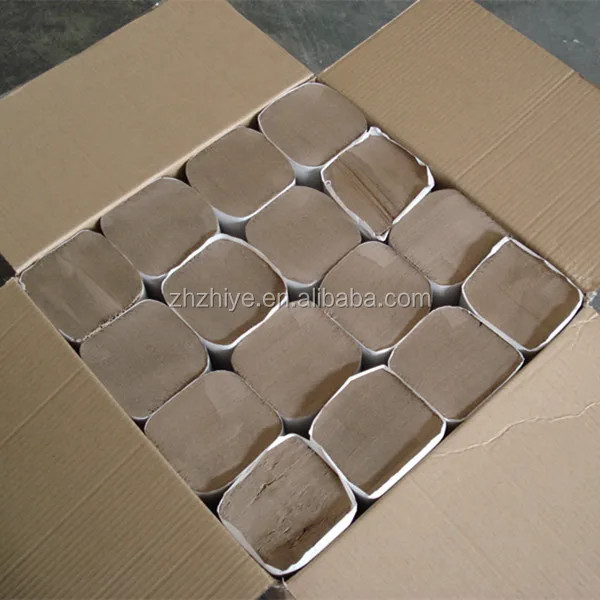 brown paper towel v-fold kraft pulp 4000pcs/carton