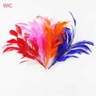 Fancy Hair Accessories for Women with Goose Feather Decoration Headwear Carnival Show Beauty Flower Feather