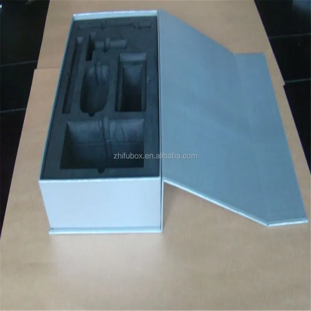 rectangle gift box with foam insert, customized electric box for