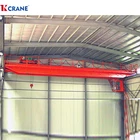 Workshop using single girder overhead crane 5 ton hoist