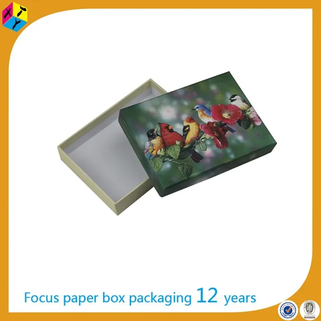decorative cardboard packaging photo book boxes