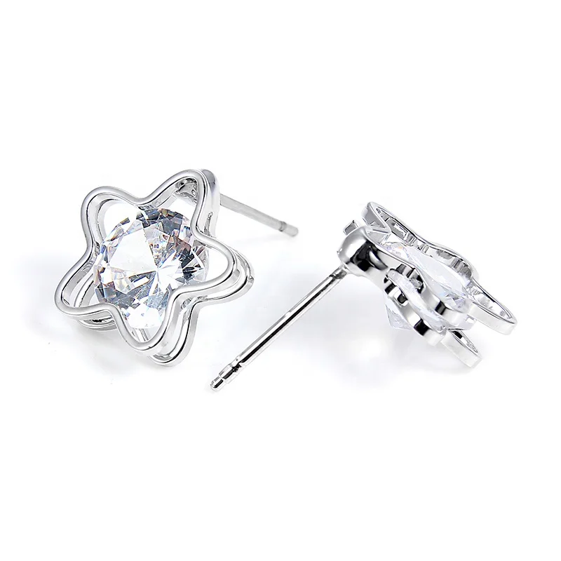High Grade New Design Romantic "You Are My" Series Sun Stars Crystal Rhinestone Stud Earrings For Lady Women Girlfriend Jewelry, Silver color
High Grade New Design Romantic "You Are My" Series Sun Stars Crystal Rhinestone Stud Earrings For Lady Women Girlfriend Jewelry, Silver color
