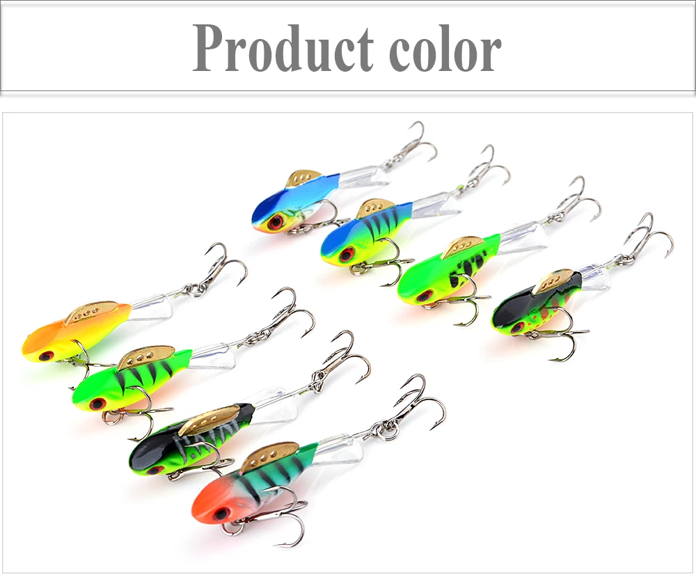 Description Picture 6 of itemNGB 4-17g Metal Balancer Winter Fishing Lure 38mm-65mm 3D Eye Hard Bait Lure Ice Fishing Jigging For Bass Pike