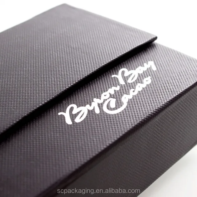 elegant black jewelry necklace paper gift box