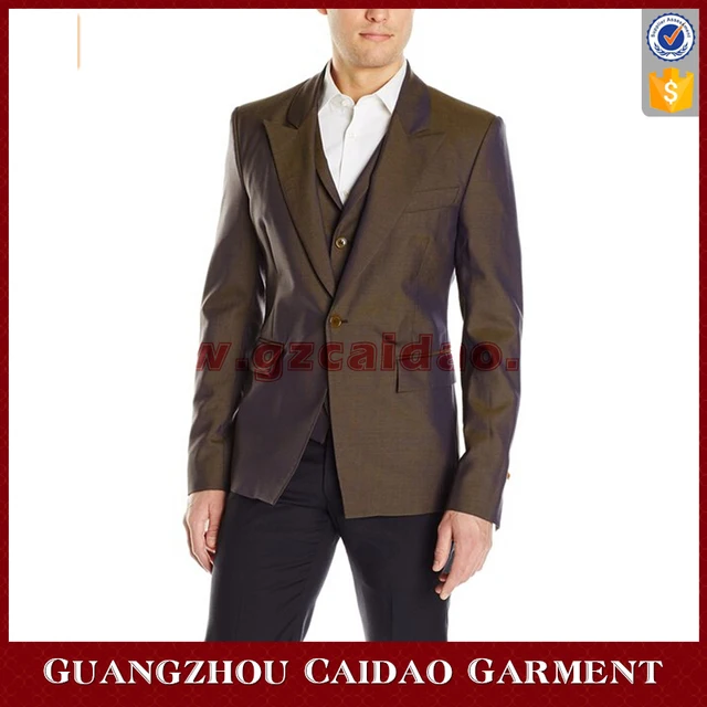 men"s fashion regular fit coat pant seperated waistcoat suit