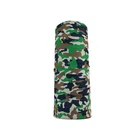 The pattern of black amoeba blue background funny multifunctional seamless tube bandana