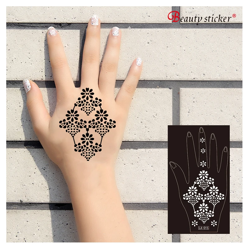 Beauty Sticker airbrush tattoo Body Paint Art Henna Tattoo Stencil, Black or customized
Beauty Sticker airbrush tattoo Body Paint Art Henna Tattoo Stencil, Black or customized