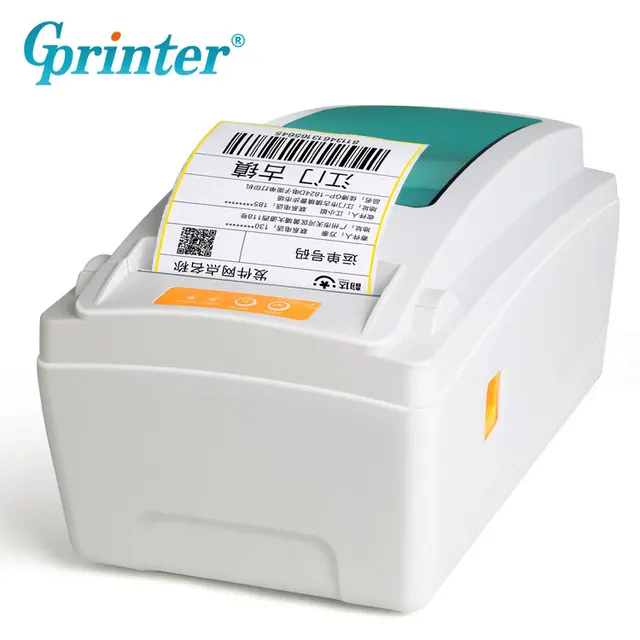 cheap gprinter large capacity desktop direct thermal barcode