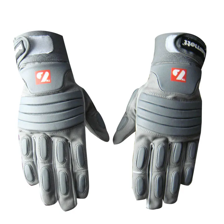 High quality American Football Gloves Anti-Impact Sport Gloves durable padded Lineman gloves, Grey
High quality American Football Gloves Anti-Impact Sport Gloves durable padded Lineman gloves, Grey