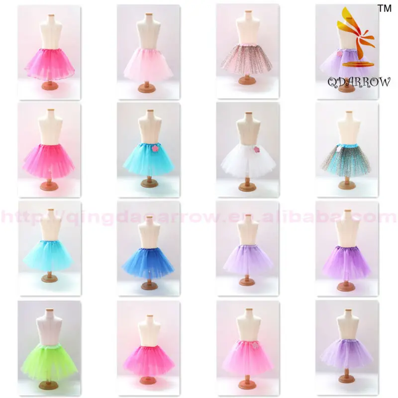 Cheap wholesale colorful tutu for girls
