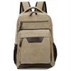 Vintage eco waterproof laptop bag canvas school college back pack
