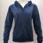 Women's Full Zip-up Hooded Sweatshirt Long Sleeve Casual Hoodie Jacket Thin Cotton sport dress