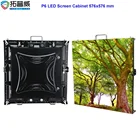 Outdoor Rental Hanging Installation Kystar System Control Full Color Background P6 LED Display Board