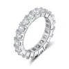 RINNTIN OR31 2019 Hot Selling Zircon Main Stone Eternity Rings Jewelry.