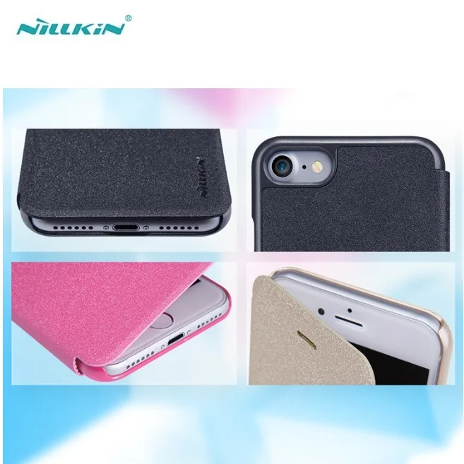 Nillkin Original Flip PU Leather Phone Back Cover Case For Oppo R11 R9 R9S R7 R7S R5 F1 F1S A59 A57 Plus Find Neo Mirror 7 5 3