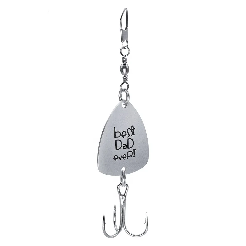 Loftily Jewelry Fathers Day Gift Stainless Steel Fishing Lure with Sweet Words Great Gift for Fisherman
Loftily Jewelry Fathers Day Gift Stainless Steel Fishing Lure with Sweet Words Great Gift for Fisherman