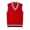 /product-detail/custom-baby-plain-v-neck-sleeveless-golf-cable-sweater-vest-knitted-woolen-primary-school-uniform-designs-for-kids-60484193027.html