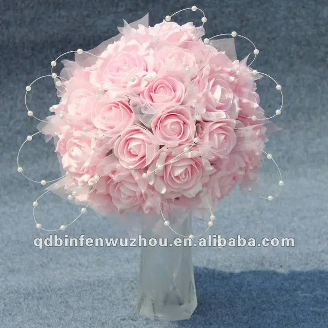 artificial fake fresh rose flower ,artificial foam flower for