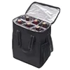 Picnic Water Resistant thermal Collapsible Insulated Cooler 6 bottle wine bag