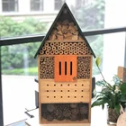 Large wooden Insect Hotel multi-functional bee butterfly House wood