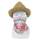 Fashion snow design headband seamless tube sports bandanas