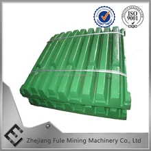 Jaw Crusher Spares Parts/High Manganese Jaw Plate