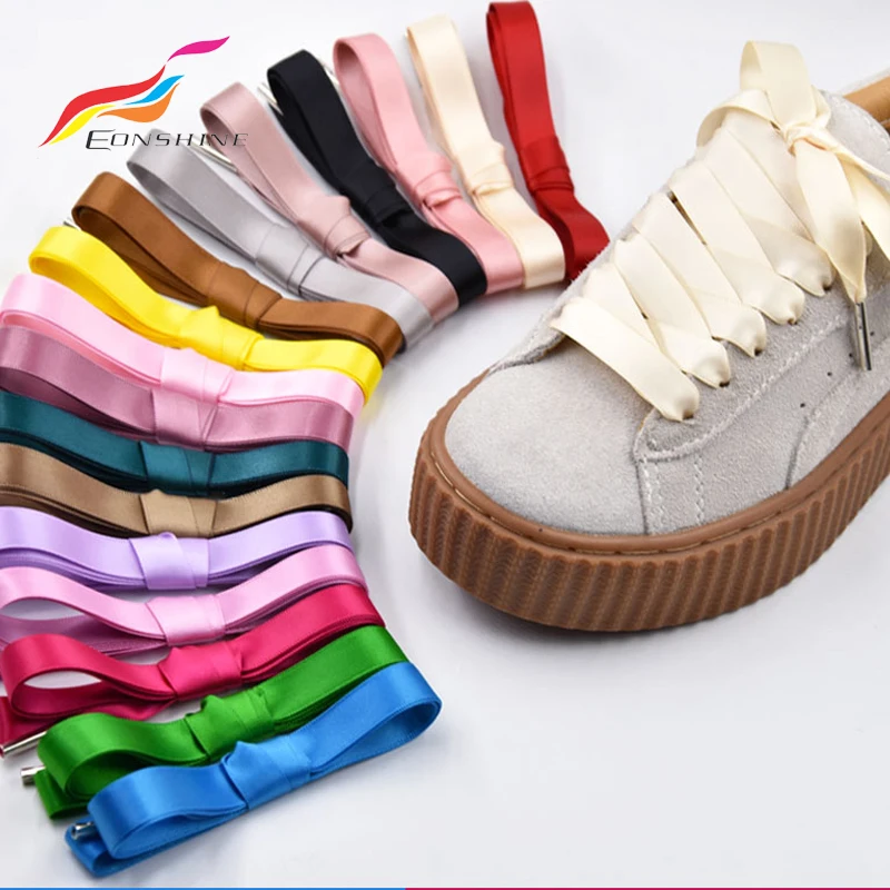 2 x 120 cm Flat White Silk Satin Ribbon Shoe Laces For Sale, Black,white,yellow,red,orange,green,blue,pink,purple...
2 x 120 cm Flat White Silk Satin Ribbon Shoe Laces For Sale, Black,white,yellow,red,orange,green,blue,pink,purple...