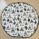 round beach towel Chinese factory cotton good quality soft towel