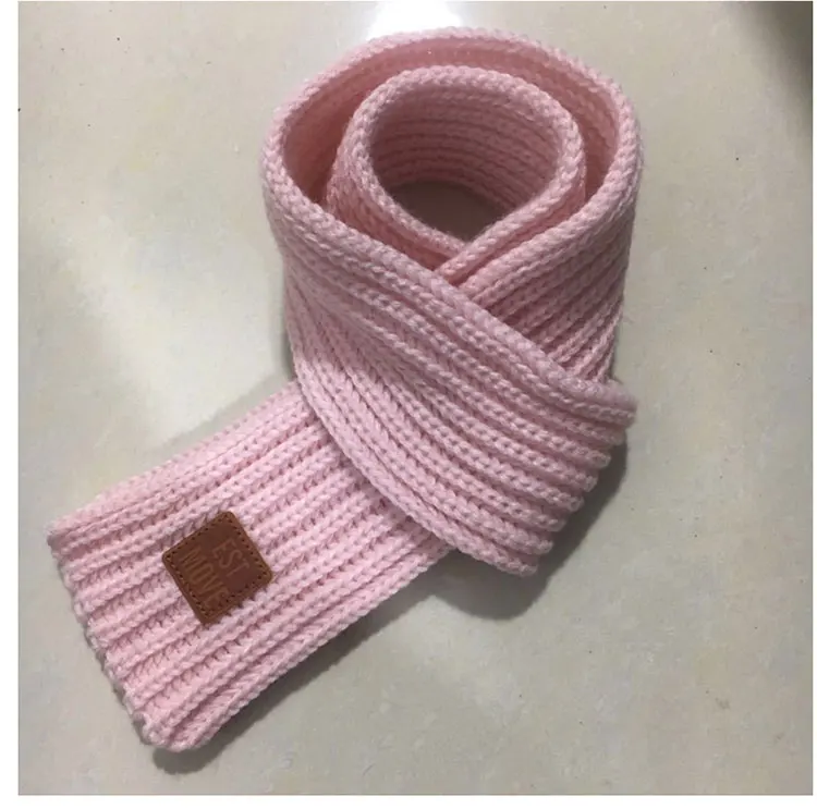 childrens scarf childrens winter scarf  childrens winter for boys scarf knitted warm red scarf scarves for girls (1)