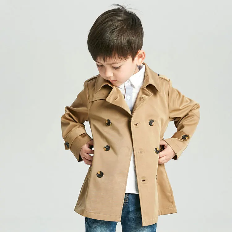 2019 Spring stylelish Amazon best selling boy's outwear jacket school girl's warm clothes children's double breasted wind coat
2019 Spring stylelish Amazon best selling boy's outwear jacket school girl's warm clothes children's double breasted wind coat